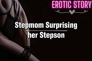 Stepmom Surprising her Stepson