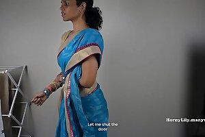 South Indian Mother Lets Her Son Jerk Off Then Fuck Her (Tamil)